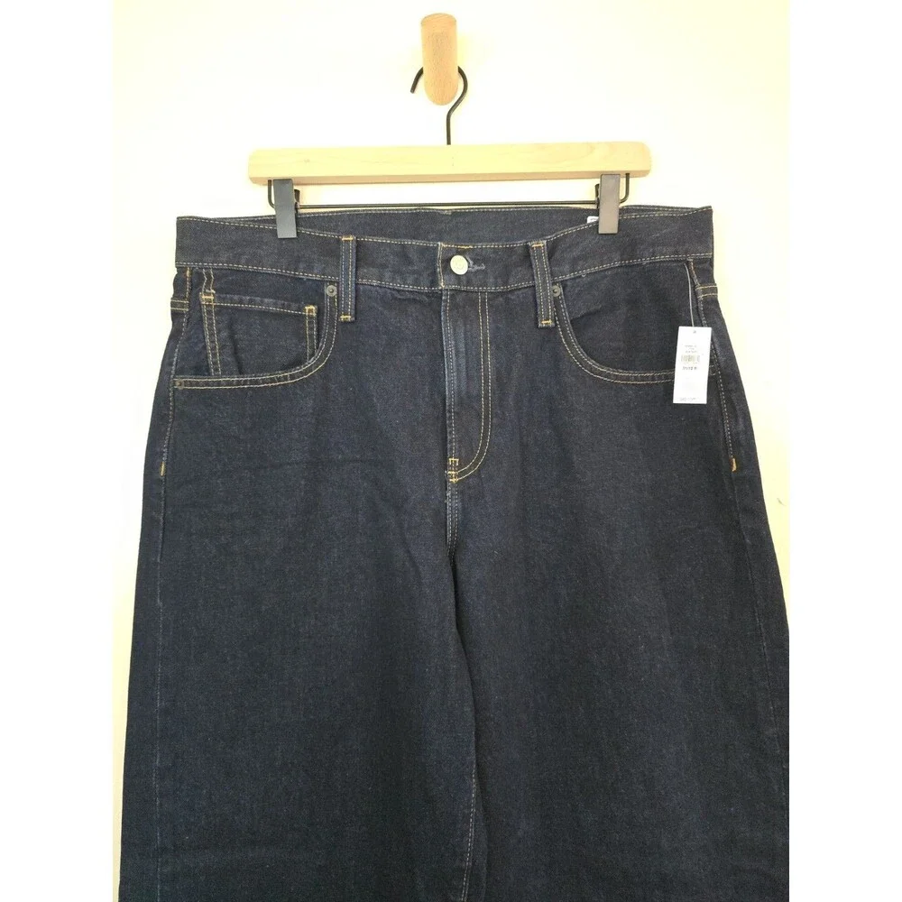 GAP x Hailey Bieber 1996 Extra Baggy Jean Womens 31 12R Dark Wash NWT
